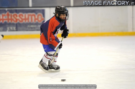 2011-02-27 Zanica 0694 Hockey Milano Rossoblu U10-Bergamo - Davide Spiriti
